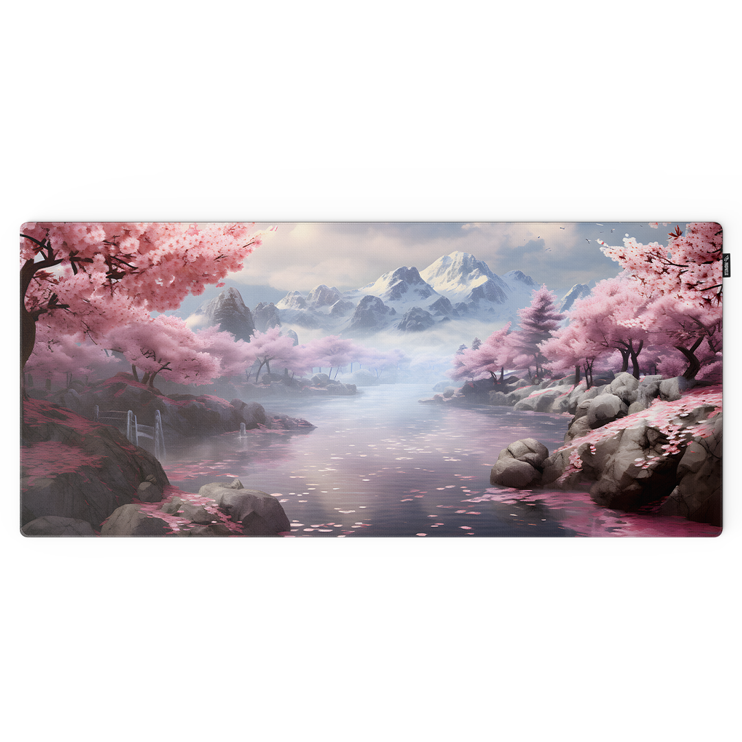 Pink Blossom Gaming Mousepad