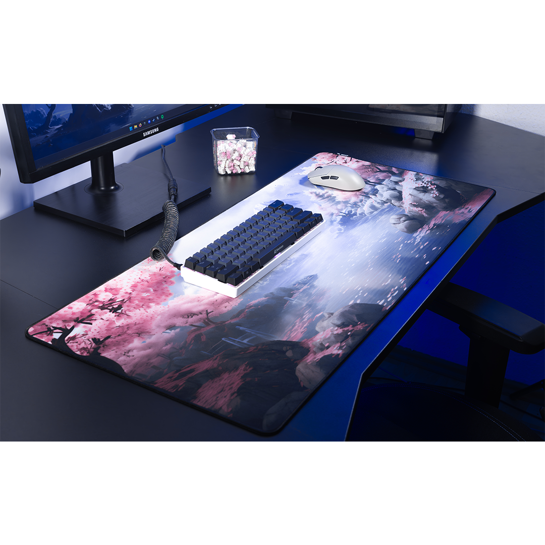 Pink Blossom Gaming Mousepad