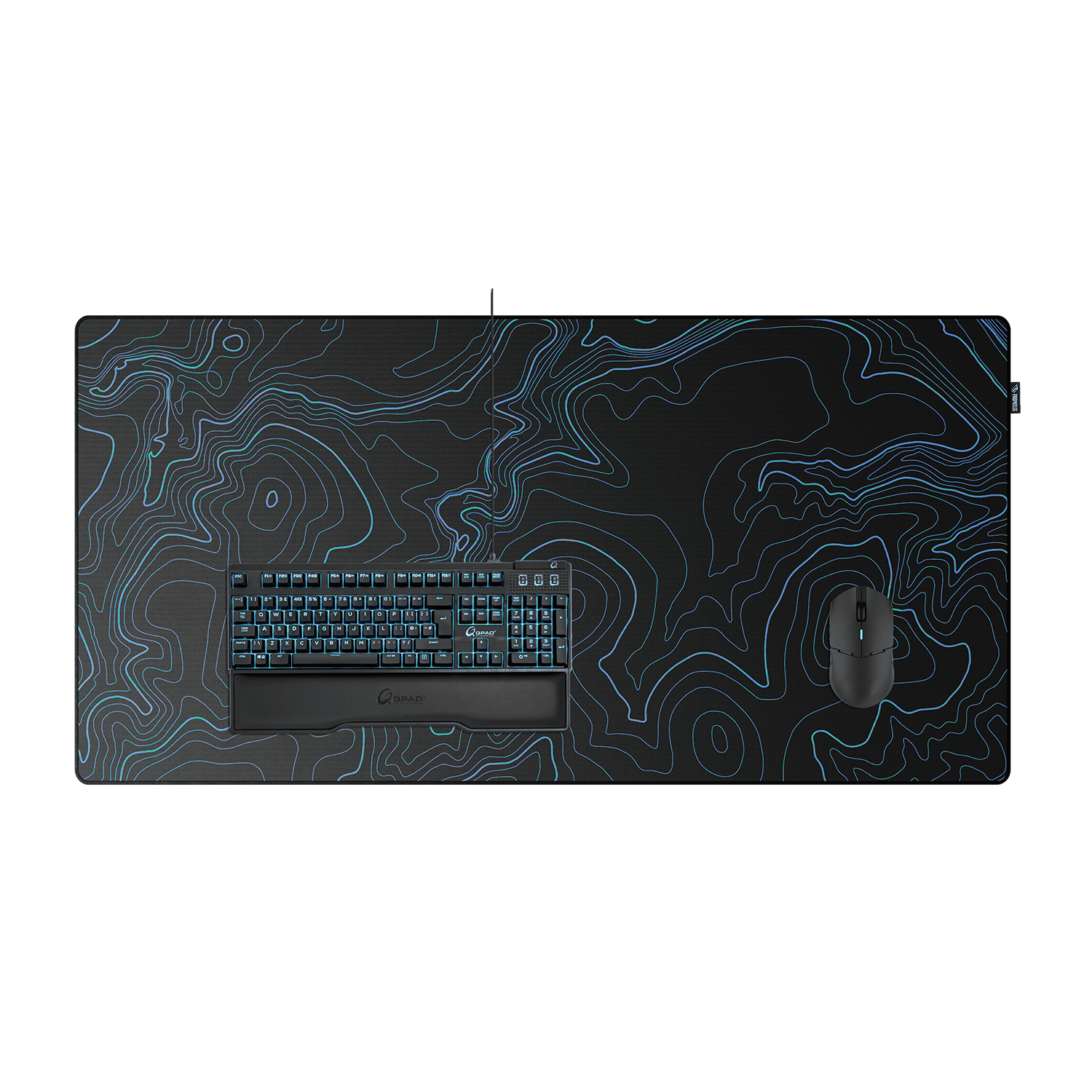 Topography Gaming Mousepad in 6 Farben