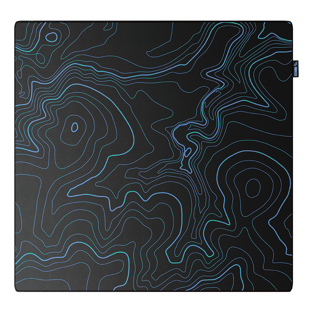 Topography Gaming Mousepad in 6 Farben