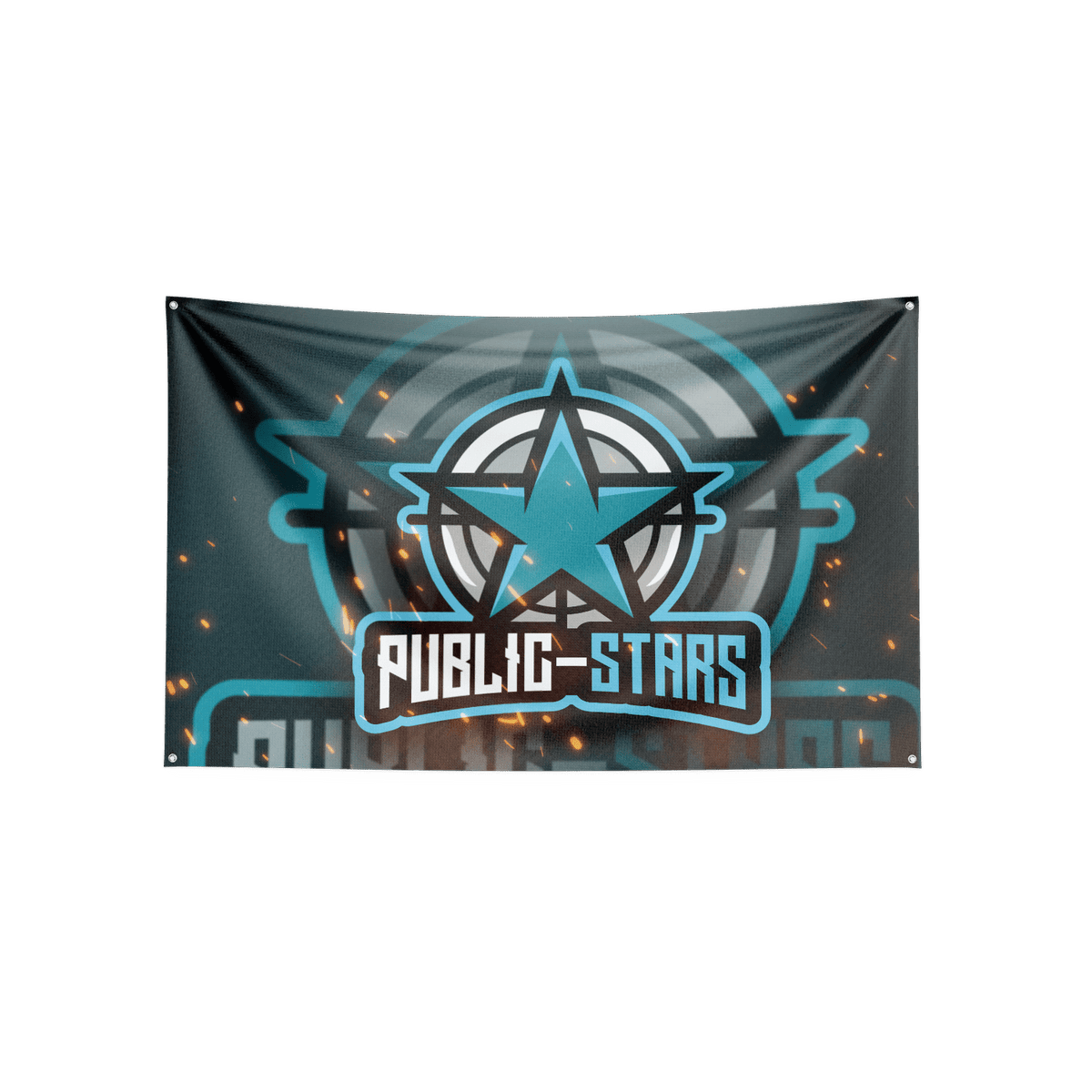 Public-Stars Flag - 140x100 cm